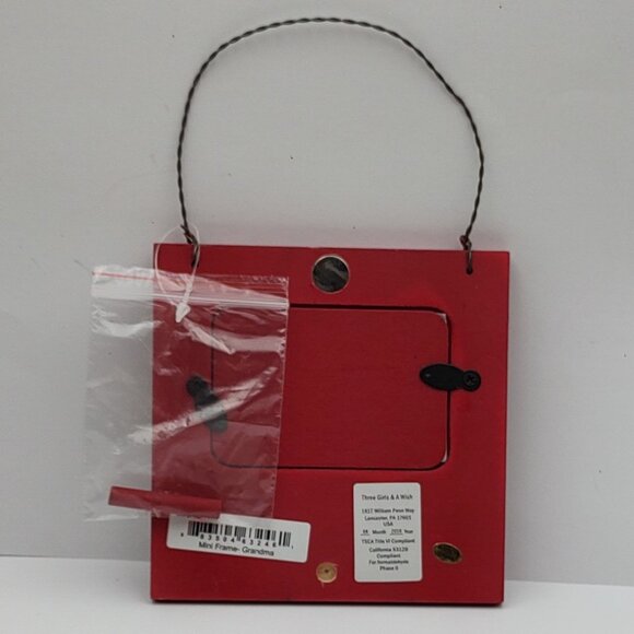 Wooden Photo Frame Who Needs Santa I Have Grandma - Picture 2 of 2